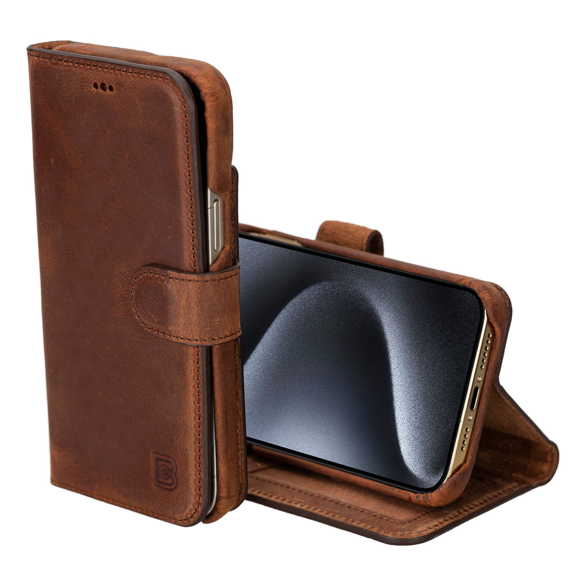 F360 Magic Leather iPhone 16 Pro Detachable Wallet Case