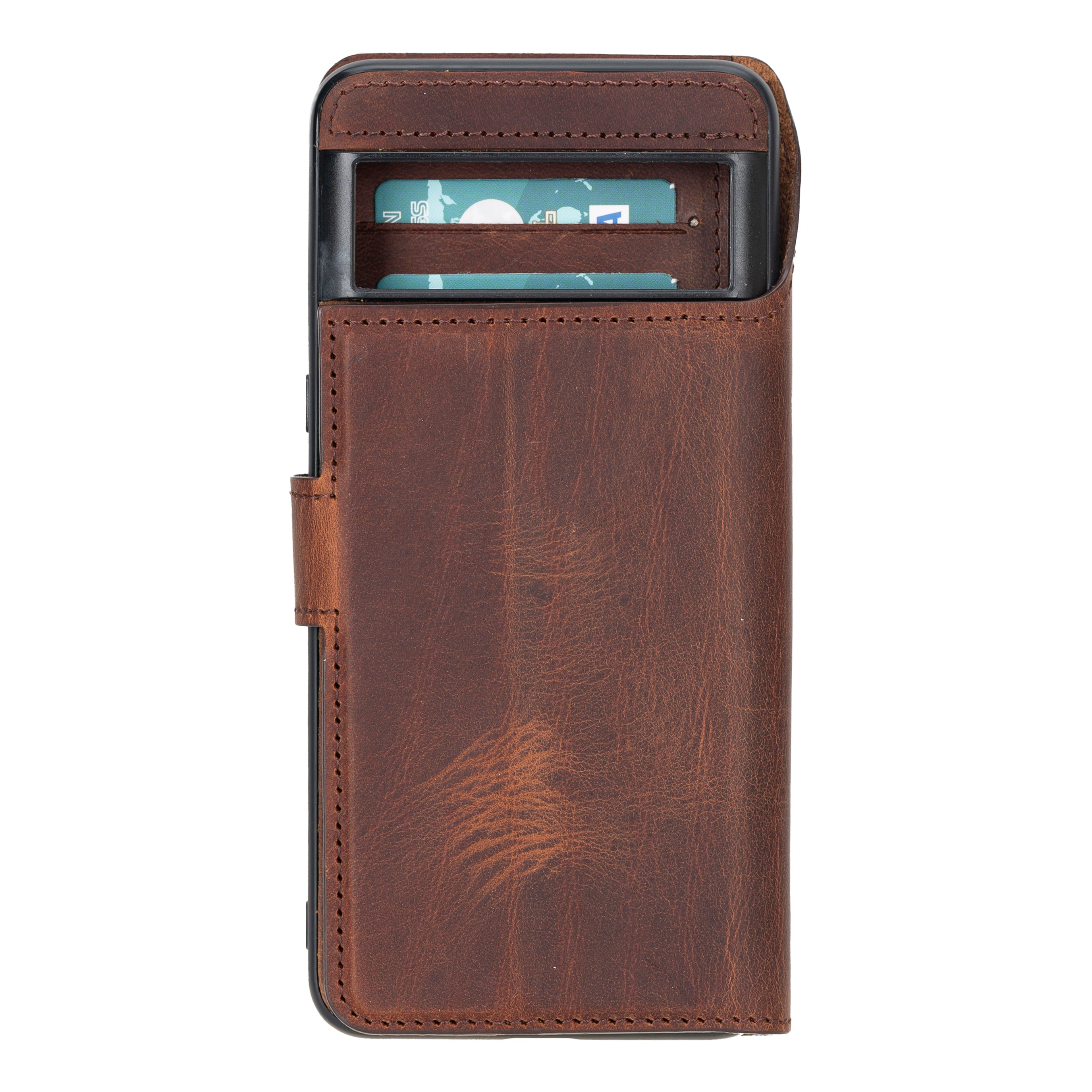 Magic Google Pixel 8 Series Detachable Genuine Leather Case / MW