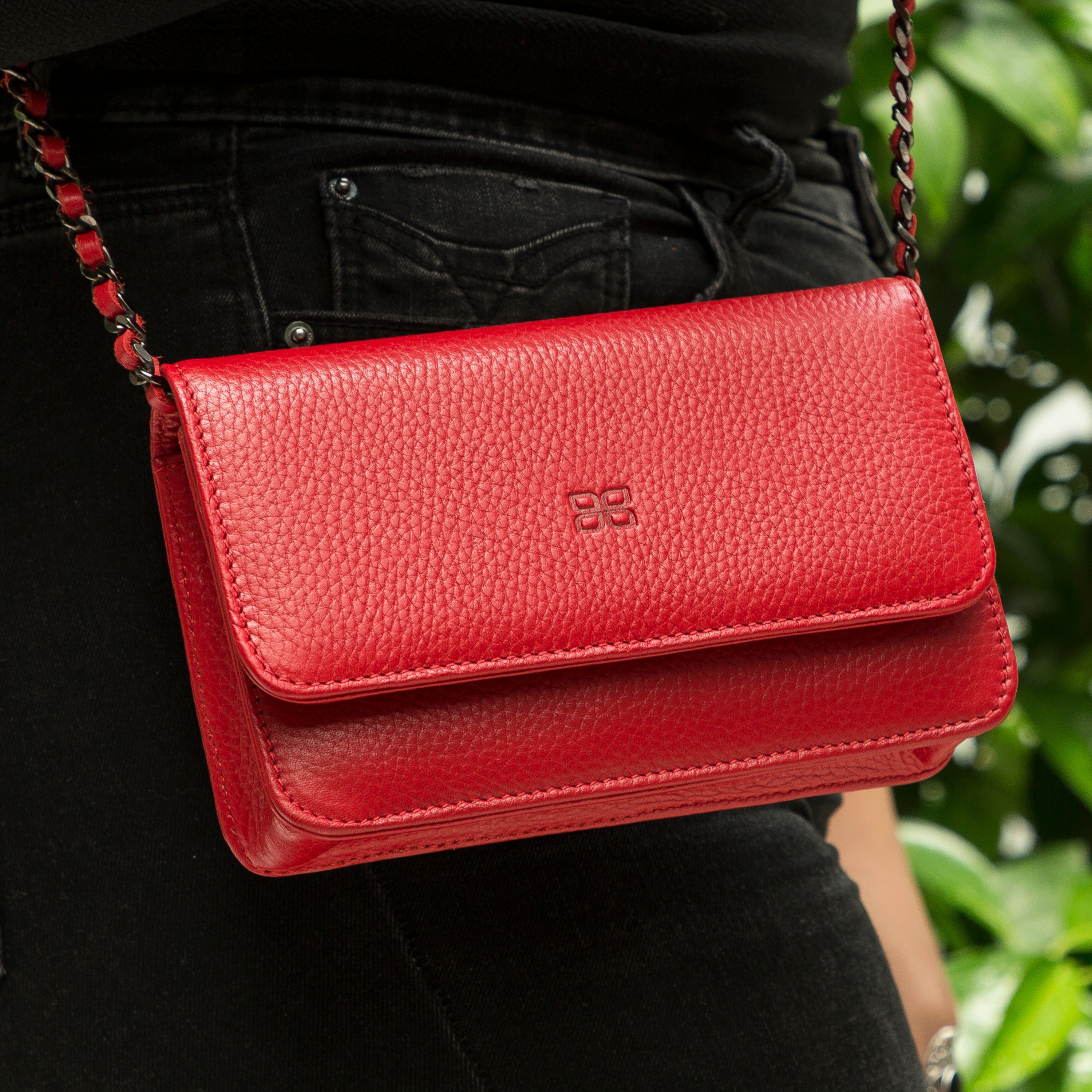 Carmela Genuine Handbag with Strap for Women