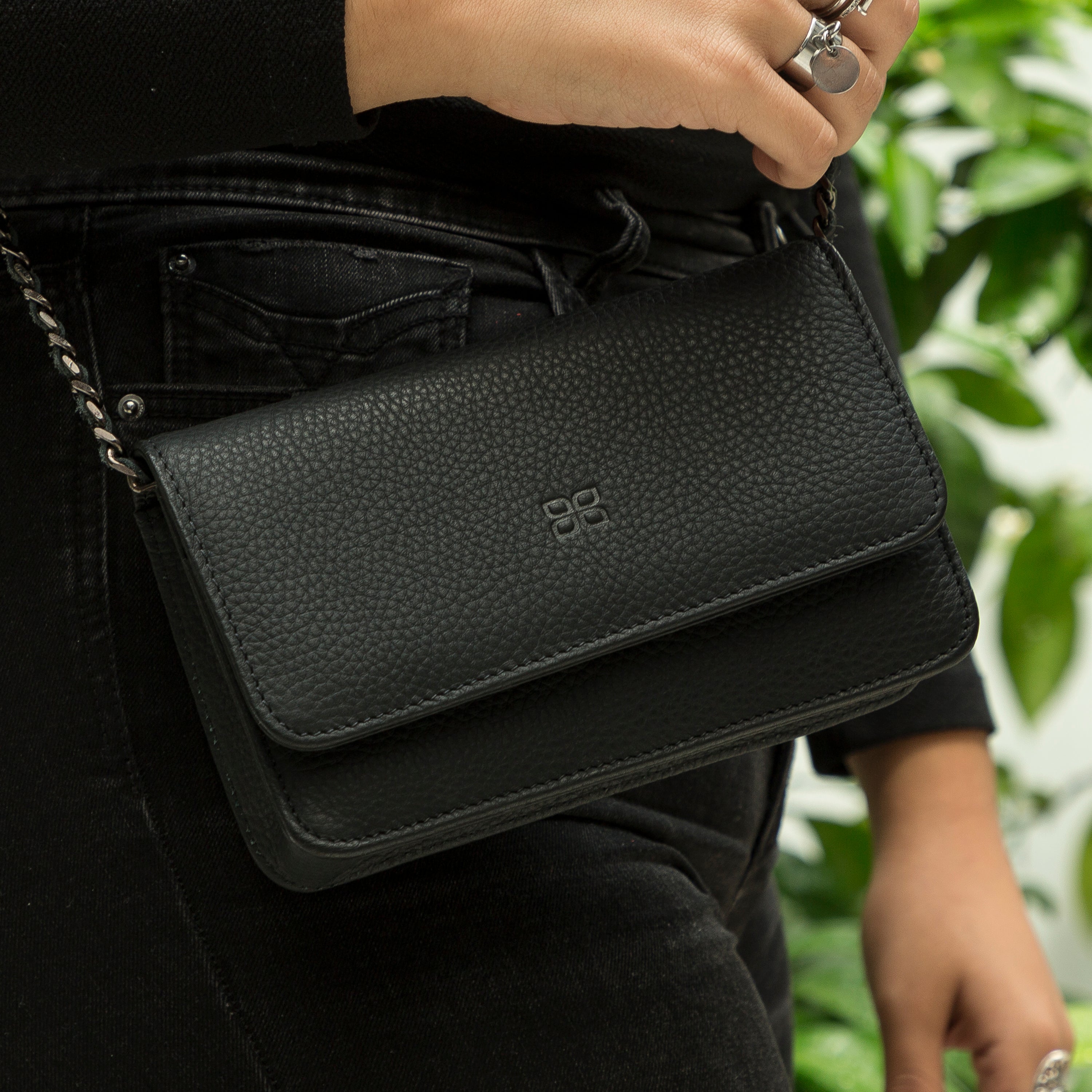 Carmela Genuine Handbag with Strap for Women