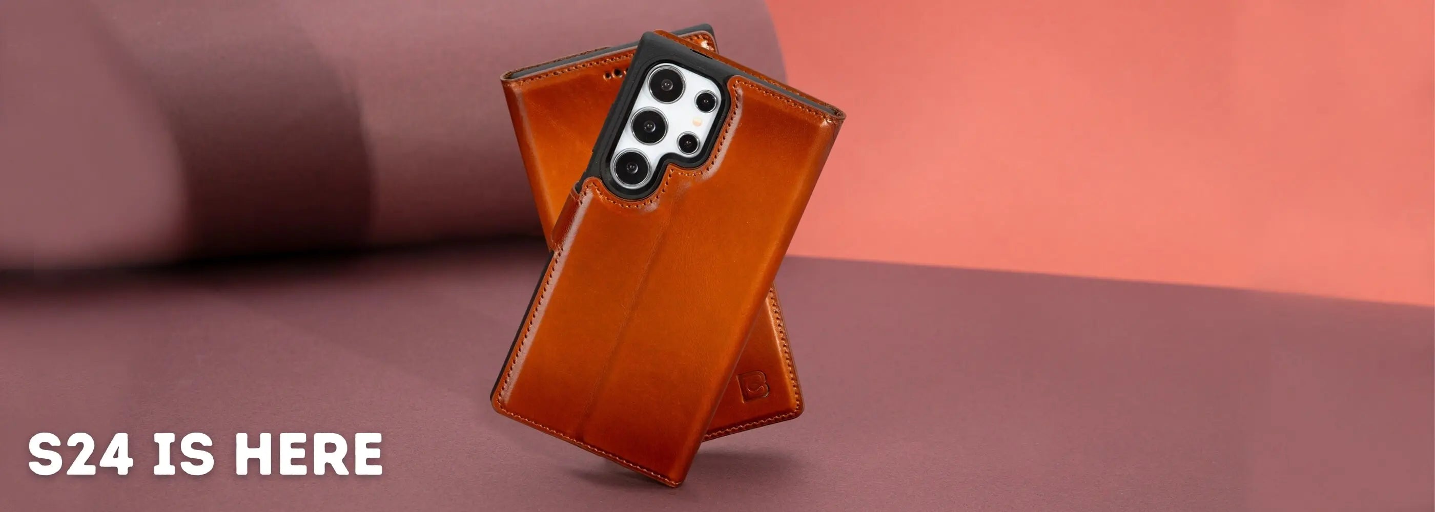Leather Samsung Galaxy S24 Cases - Bouletta
