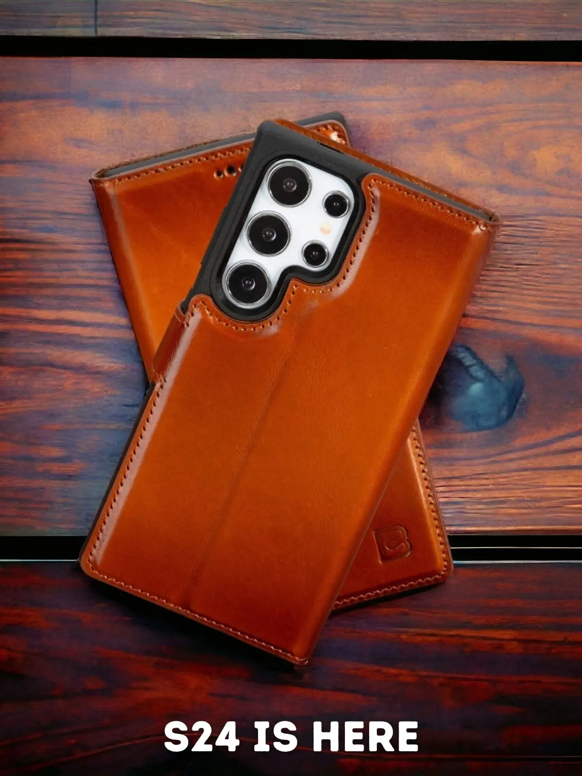 Leather Samsung Galaxy S24 Cases - Bouletta