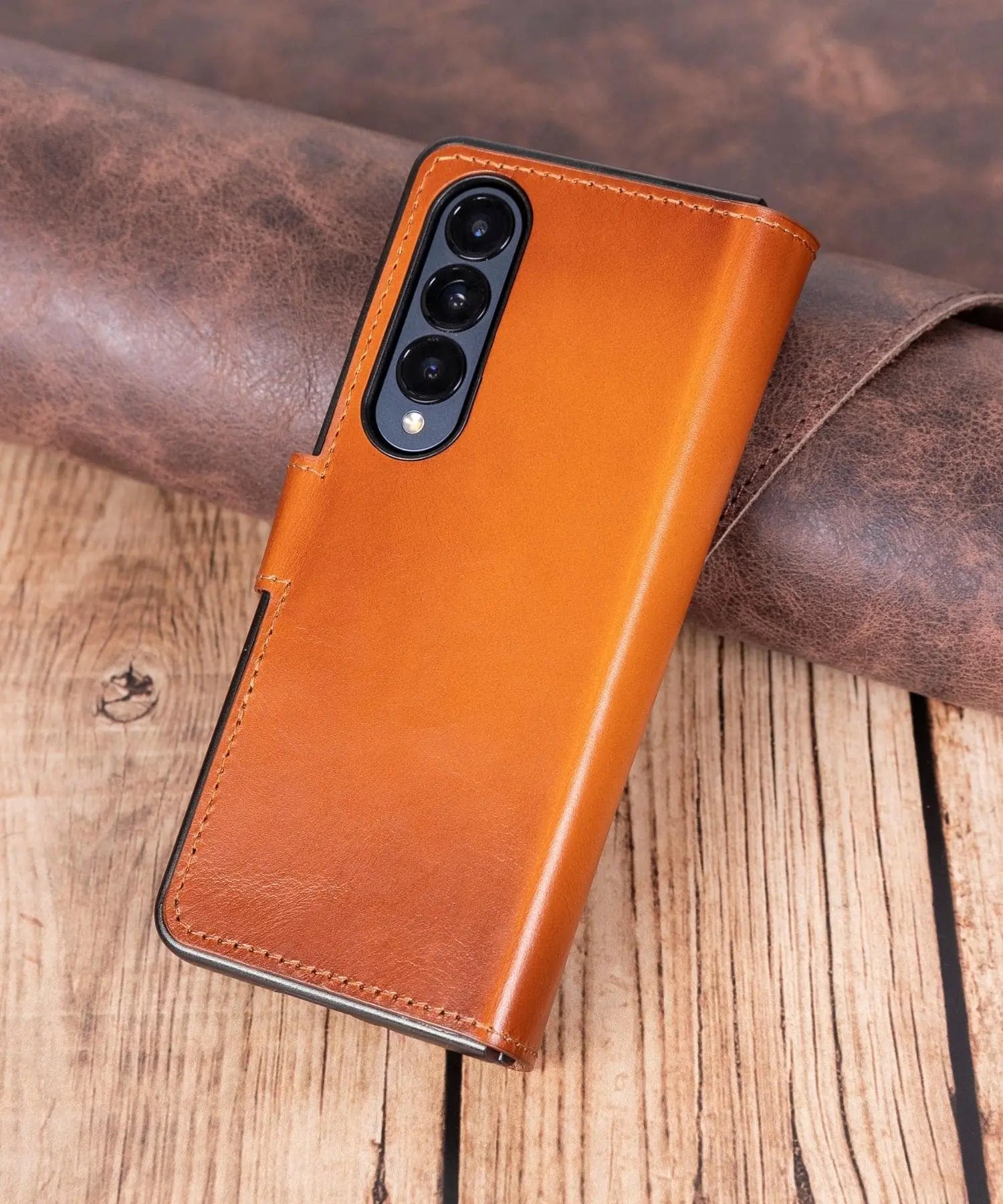 Leather Samsung Galaxy Z Fold 4 Cases - Bouletta