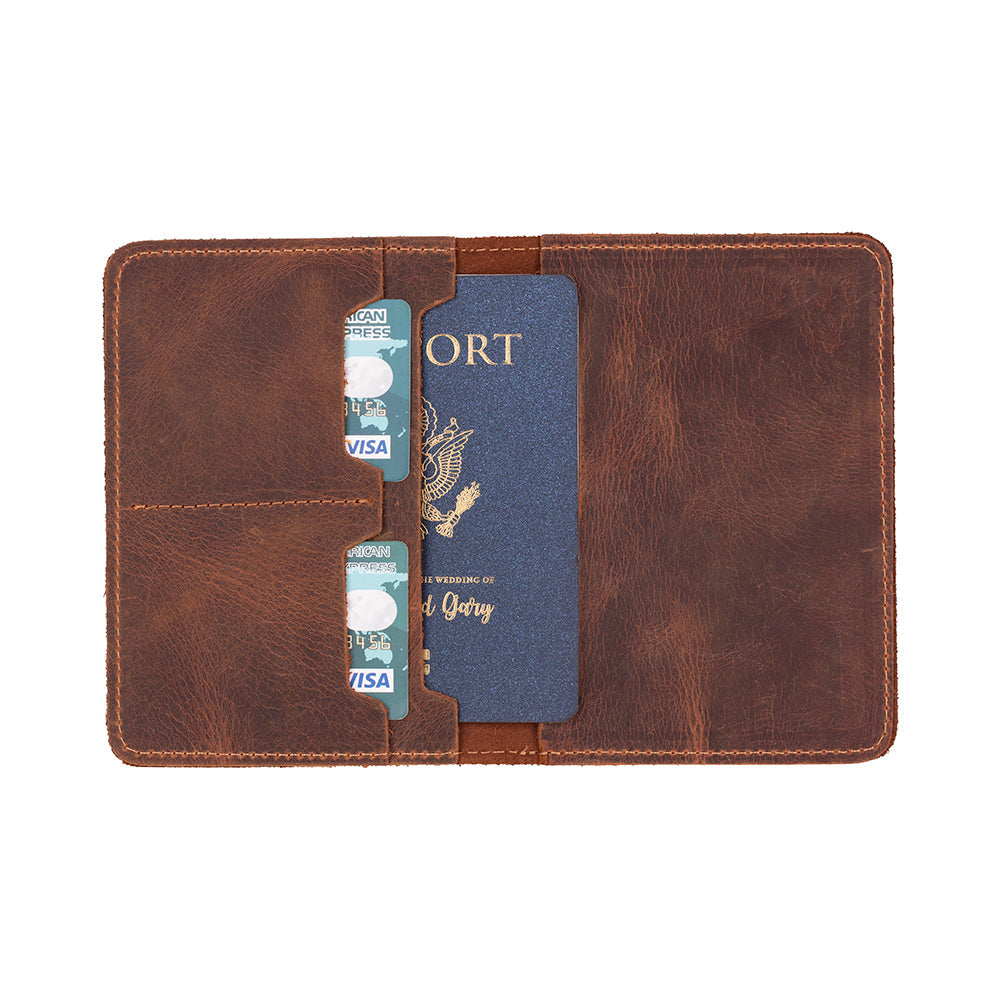 Avventura Passport Leather Wallet