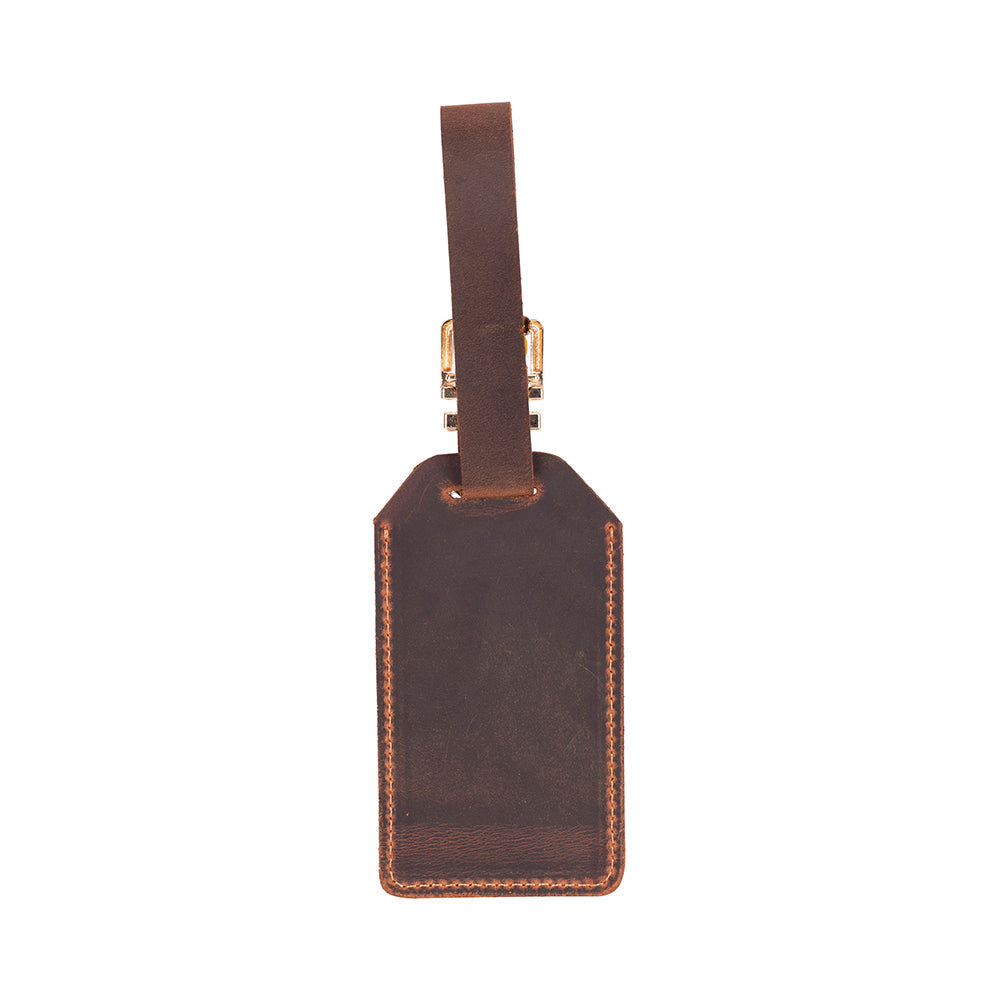 Innovix Leather Luggage Tag