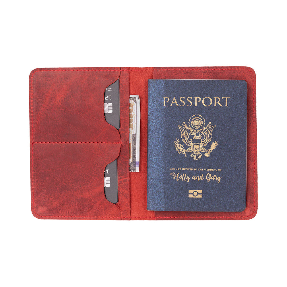 Viaggio Passport Leather Wallet