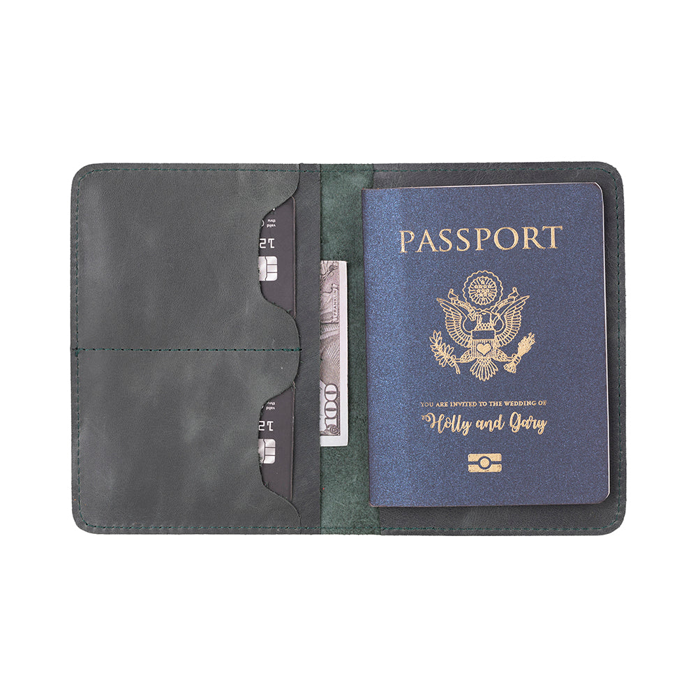 Viaggio Passport Leather Wallet