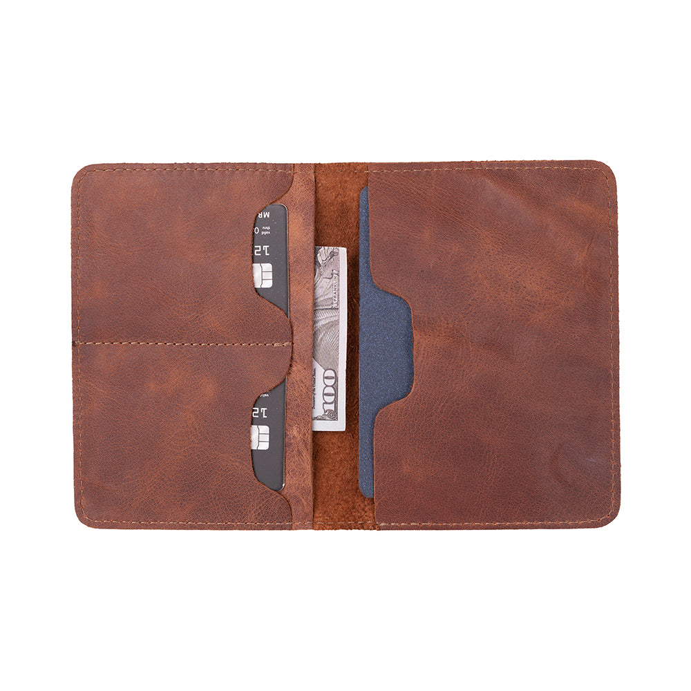Viaggio Passport Leather Wallet