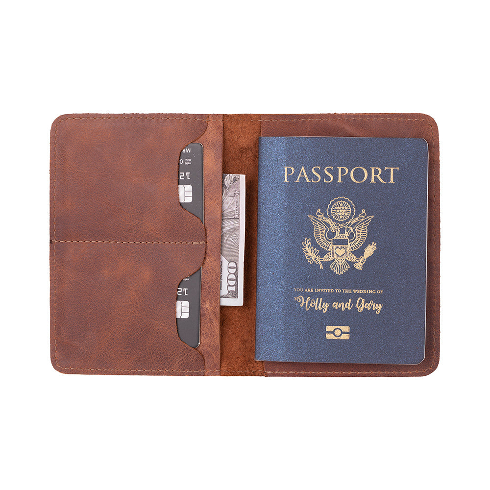 Viaggio Passport Leather Wallet