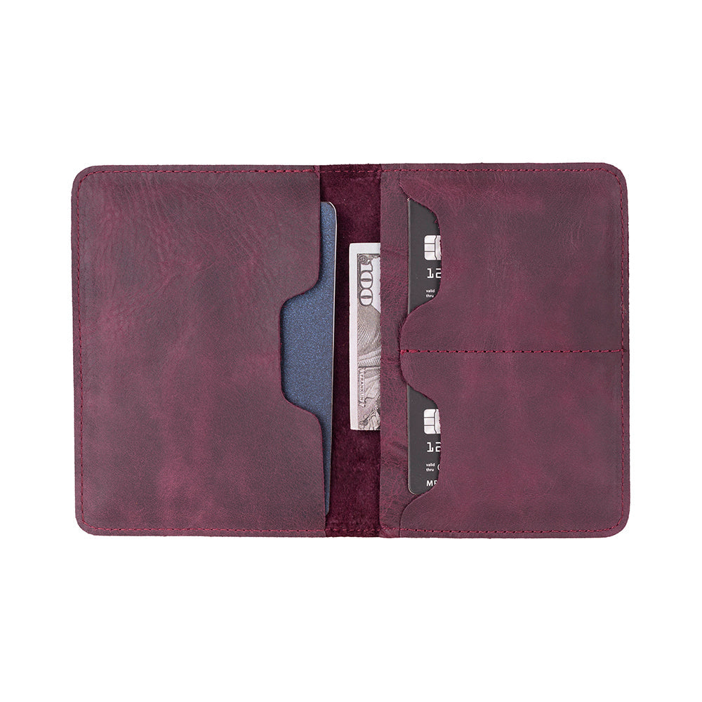 Viaggio Passport Leather Wallet
