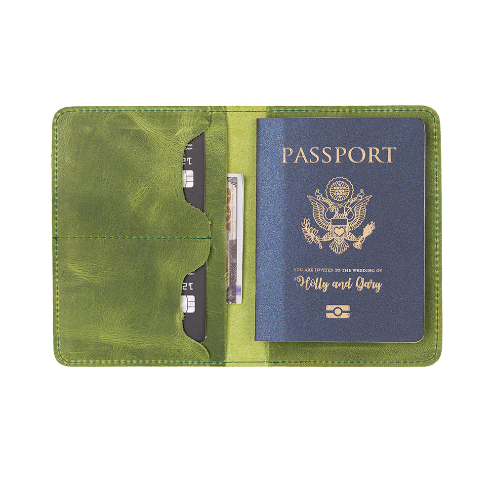 Viaggio Passport Leather Wallet