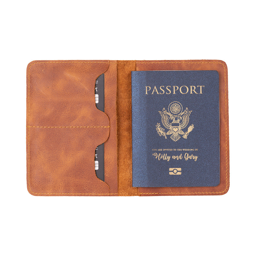 Viaggio Passport Leather Wallet