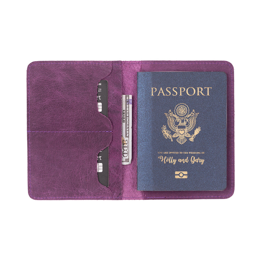 Viaggio Passport Leather Wallet