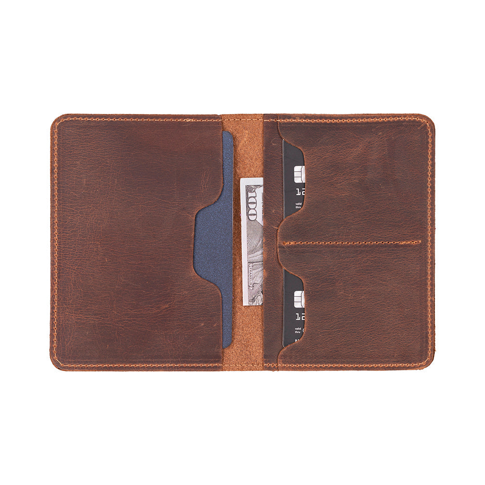Viaggio Passport Leather Wallet