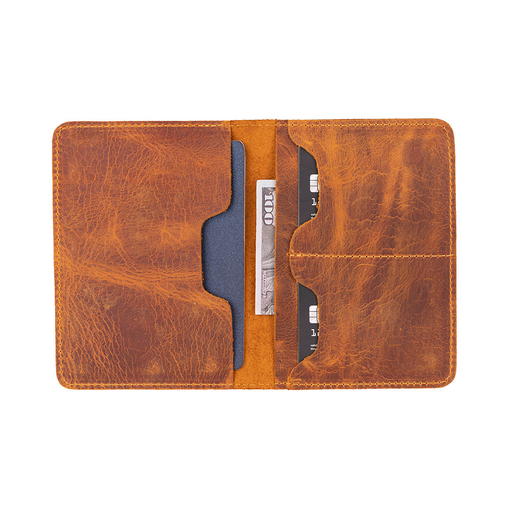 Viaggio Passport Leather Wallet