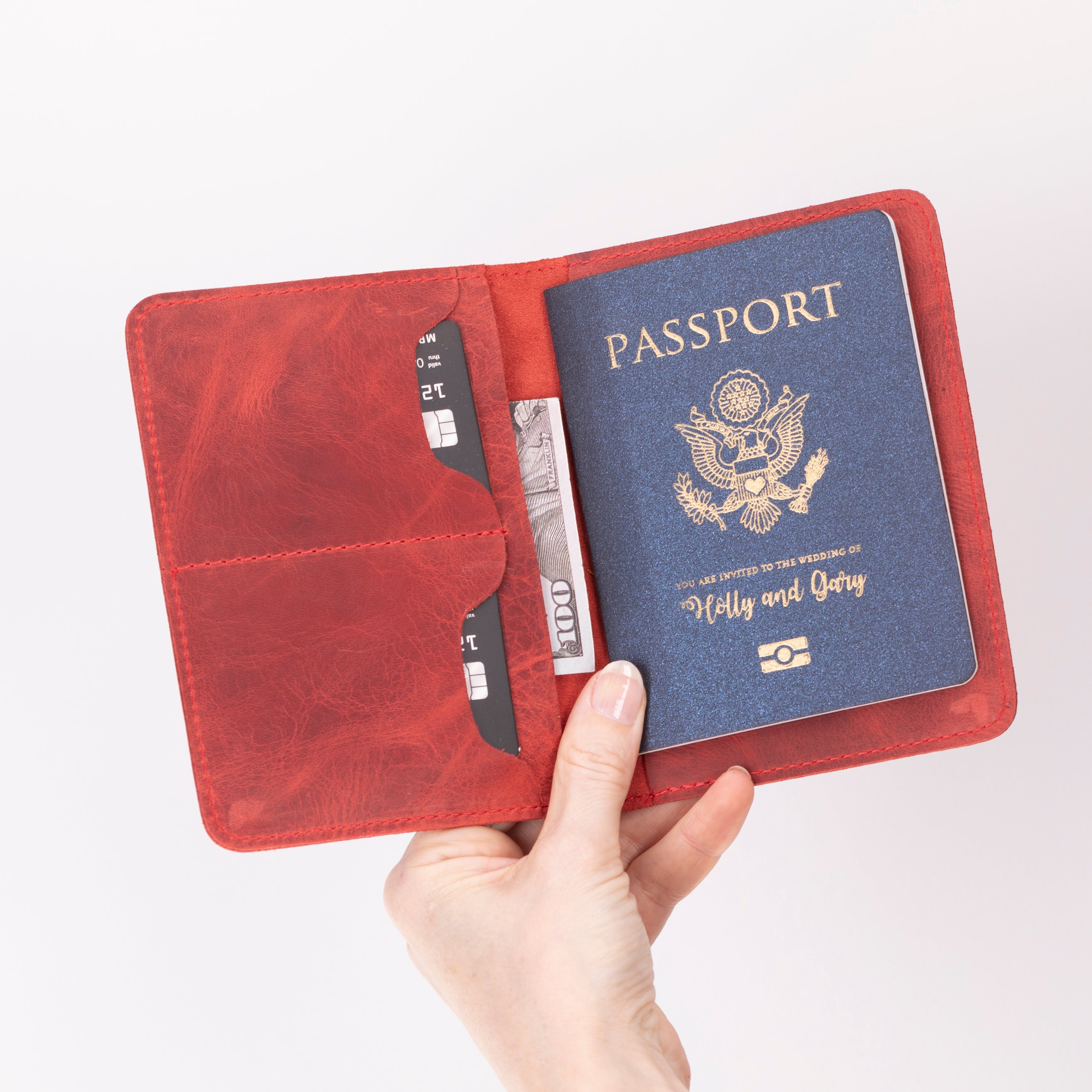 Viaggio Passport Leather Wallet