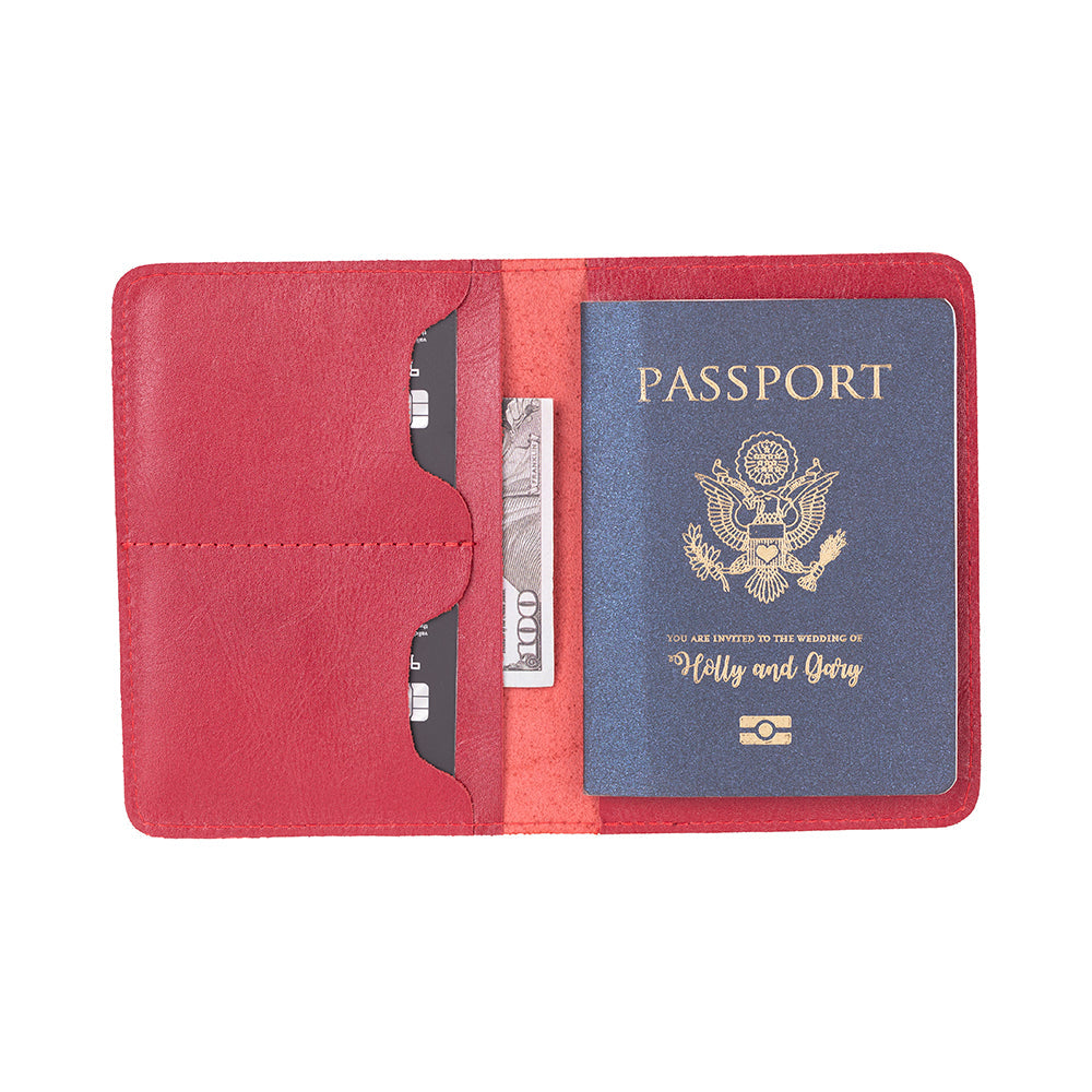 Viaggio Passport Leather Wallet