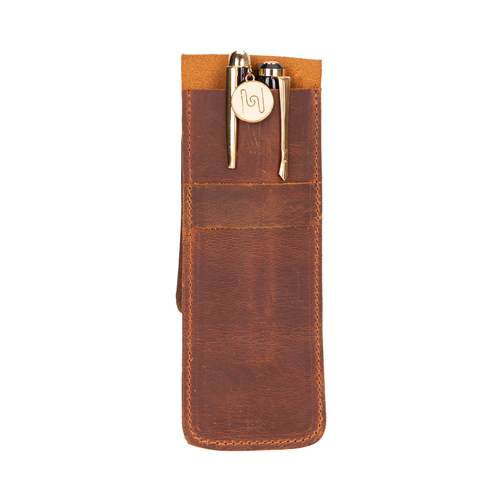 Solvion Leather Pen Pouch