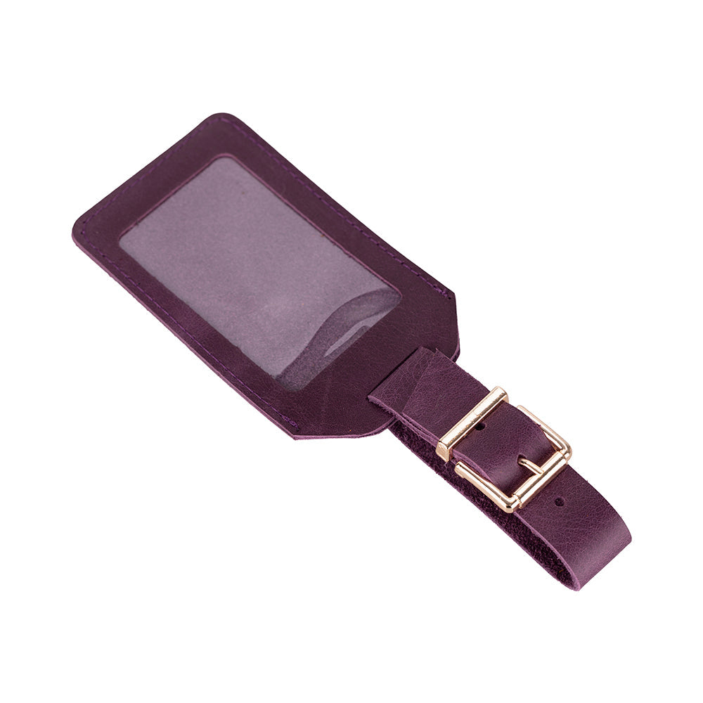 Innovix Leather Luggage Tag