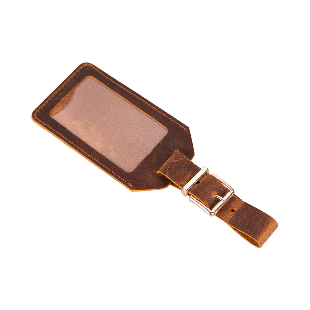Innovix Leather Luggage Tag