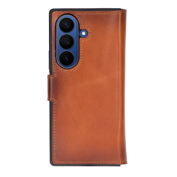 Wallet ID Leather Samsung Galaxy Z Fold 7 Folio Case