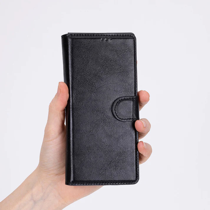 Wallet ID Leather Samsung Galaxy Z Fold 7 Folio Case