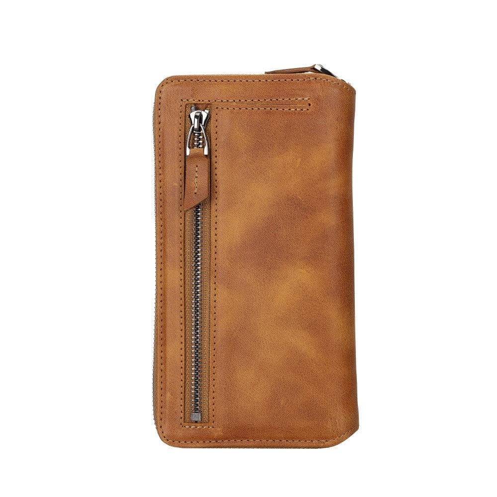 Apple iPhone 14 Series Detachable and Zipper Leather Wallet Case - PMW Bouletta LTD