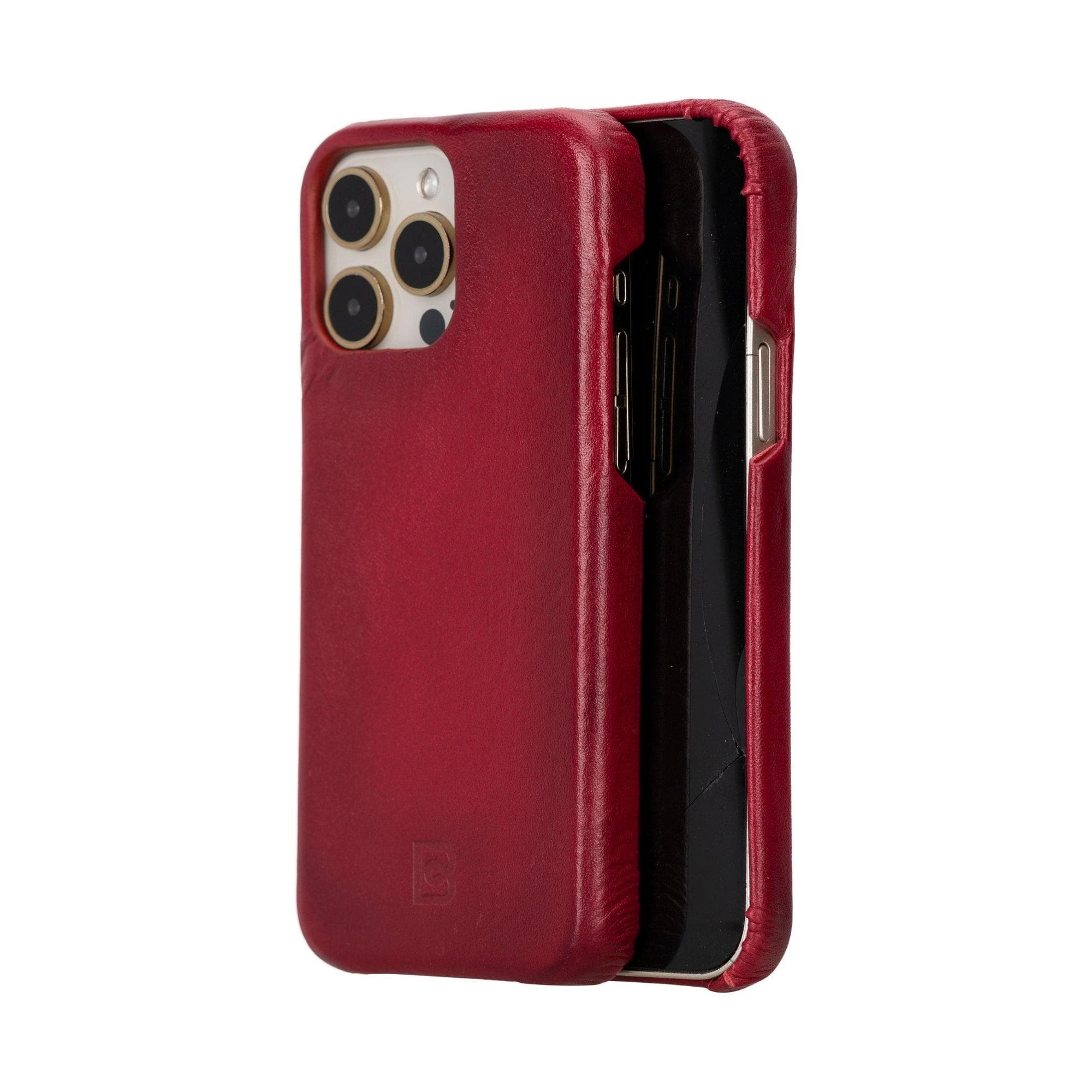 Apple iPhone 15 Series Full Leather Coating Back Cover Bouletta LTD