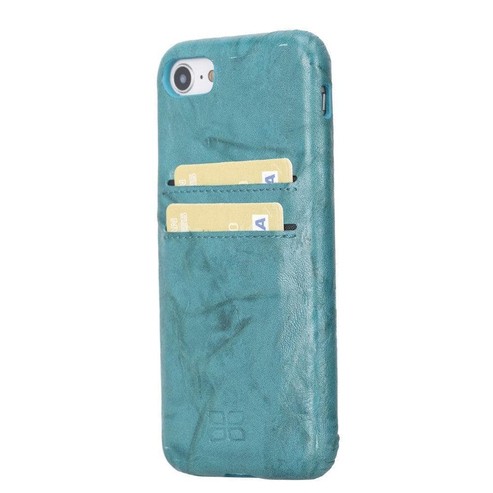 Apple iPhone SE Series Leather Ultra Cover with Credit Card Bouletta