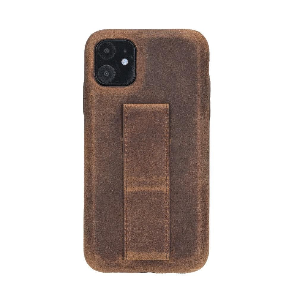 B2B- Apple iPhone 11 Series Rock Cover Stand / RCS iPhone 11 Pro Max / Brown Bouletta B2B