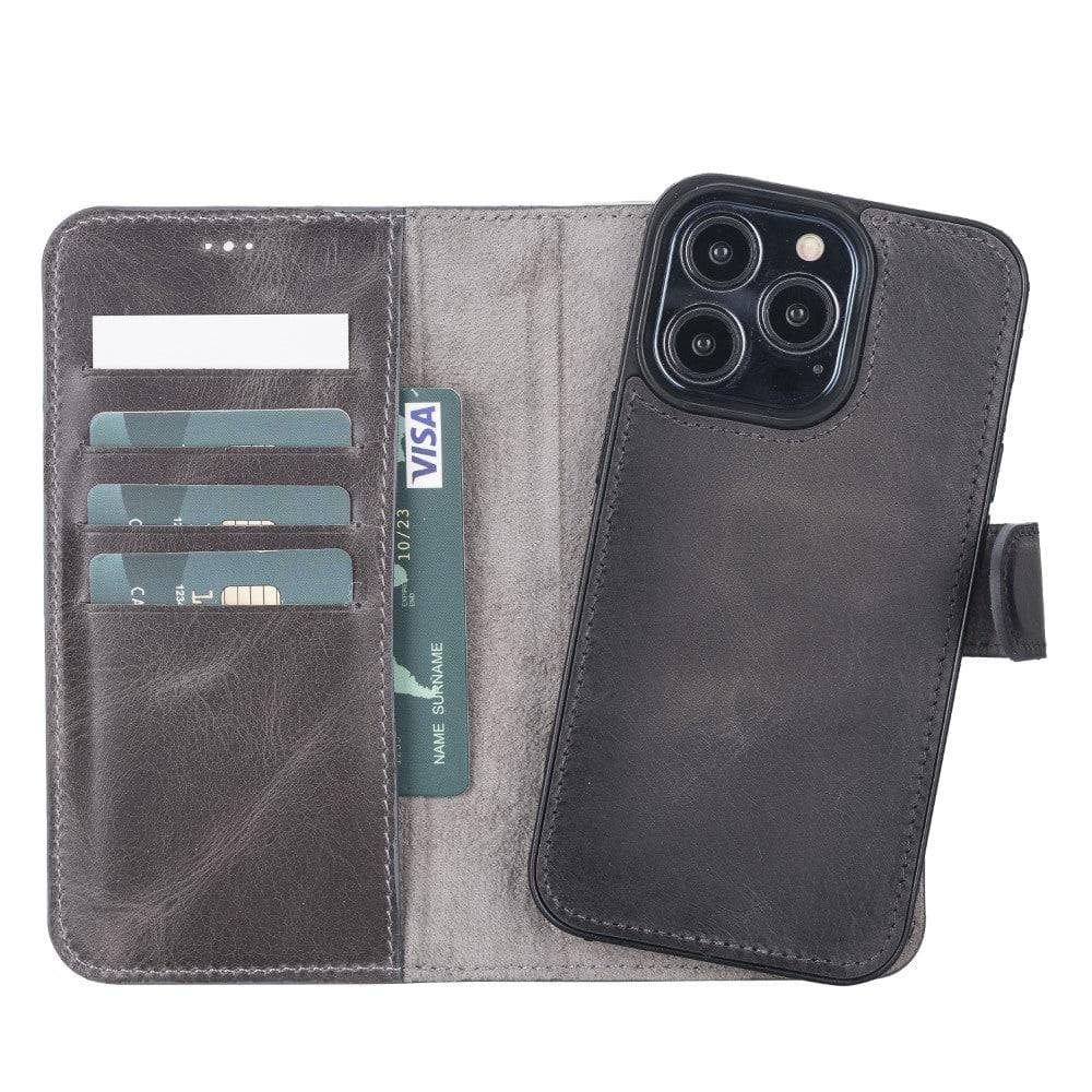 B2B - Apple iPhone 13 Series Detachable Leather Case RFID/ MWW Bouletta B2B