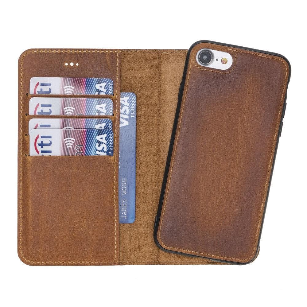 B2B - Apple iPhone 7/8/SE2 Detachable Leather Case / MW Bouletta B2B
