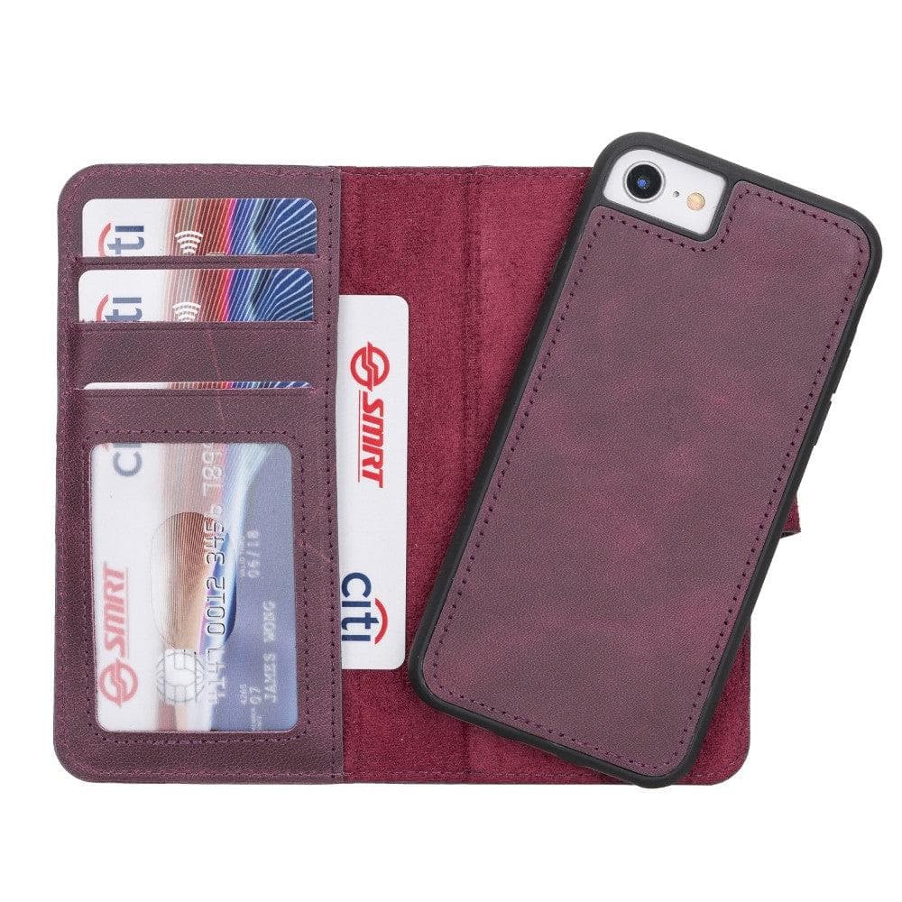 B2B - Apple iPhone 7/8/SE2 Detachable Leather Case / MW Bouletta B2B