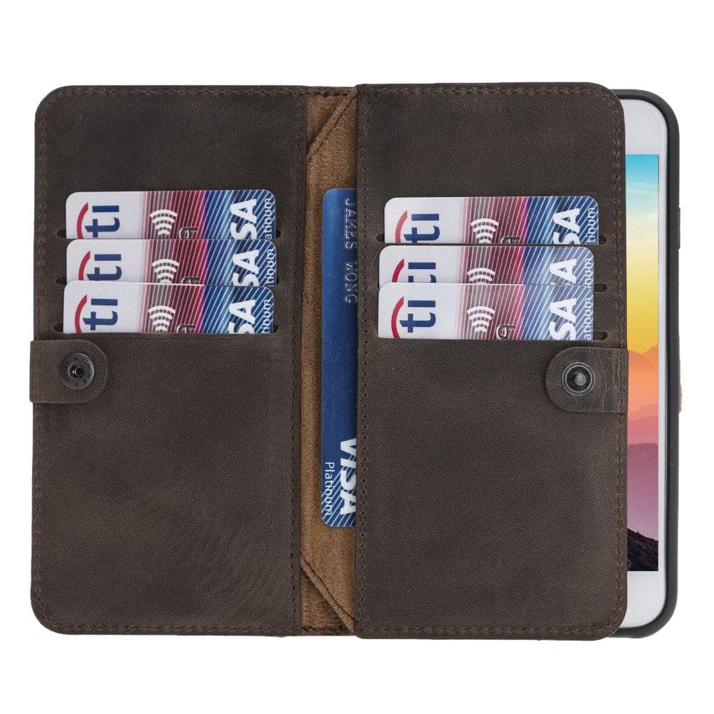 B2B - Apple iPhone SE/8/7 Series Leather Case - DMW Double Magic Wallet Bouletta B2B