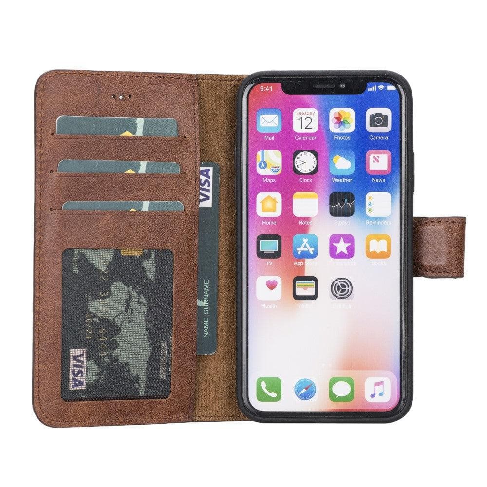 B2B - Apple iPhone X Series Detachable Leather Case / MW Bouletta B2B