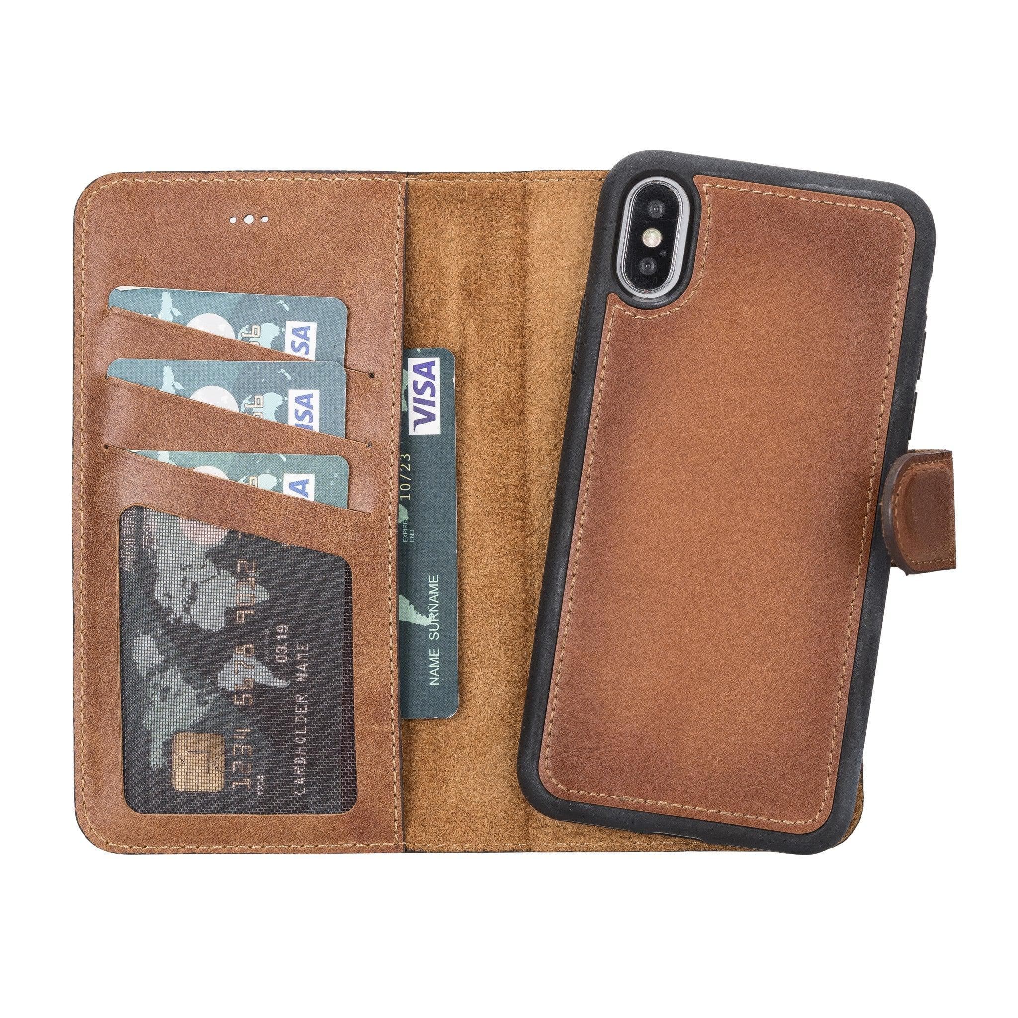B2B - Apple iPhone X/XS Detachable Leather Case / MW Bouletta B2B