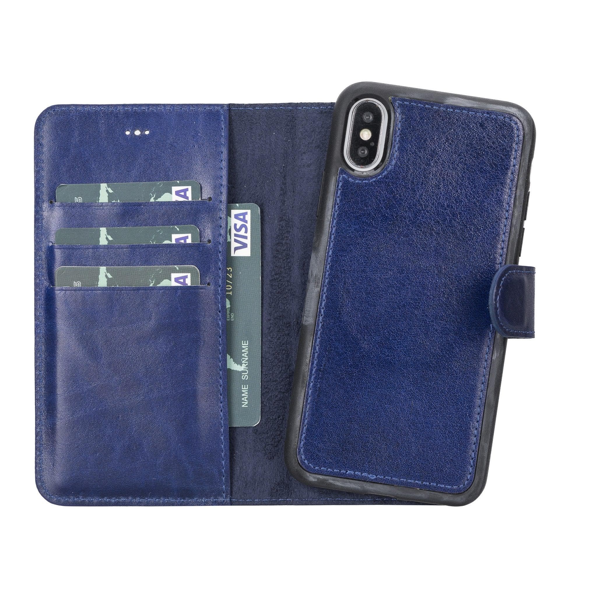 B2B - Apple iPhone X/XS Detachable Leather Case / MW Bouletta B2B