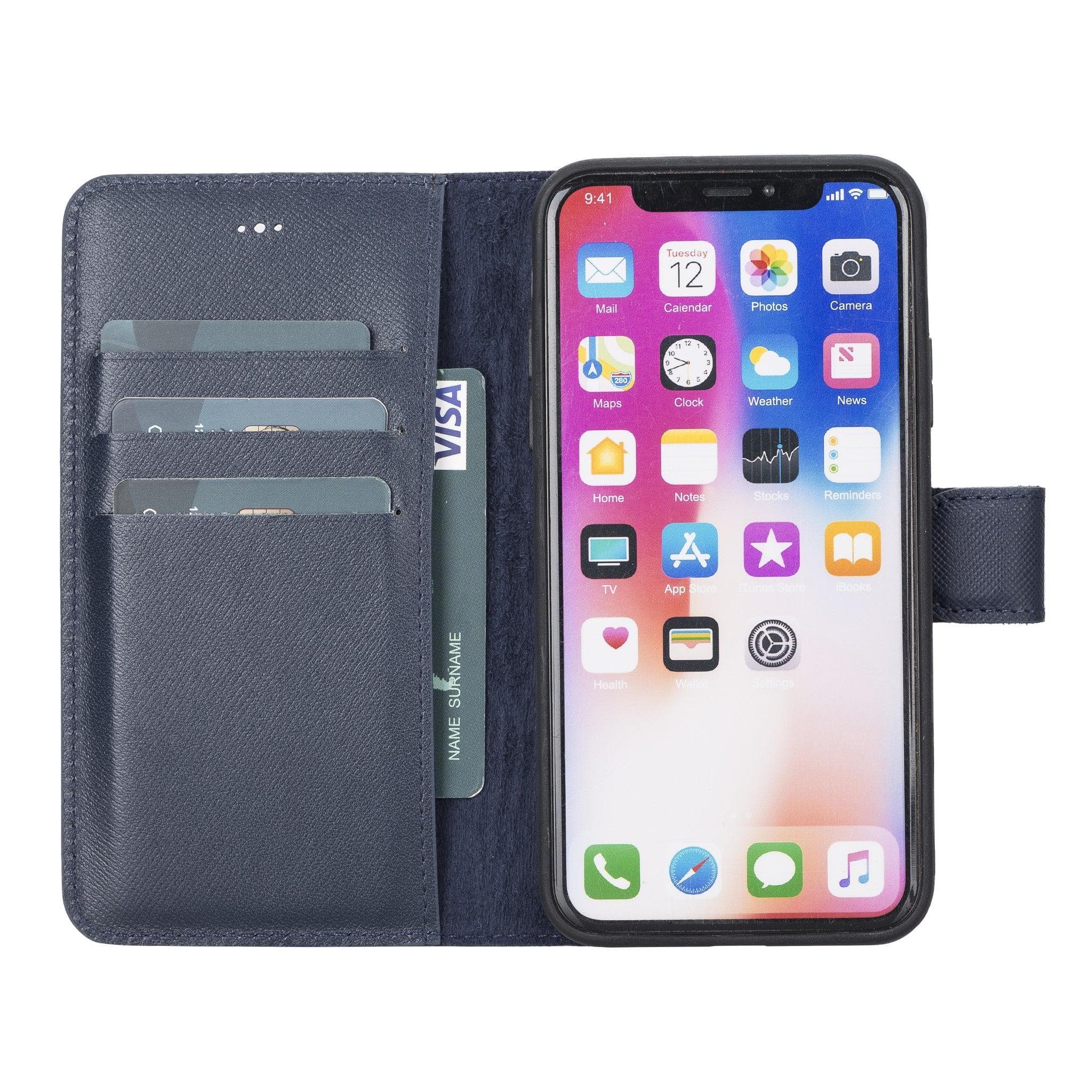 B2B - Apple iPhone X/XS Detachable Leather Case / MW Bouletta B2B