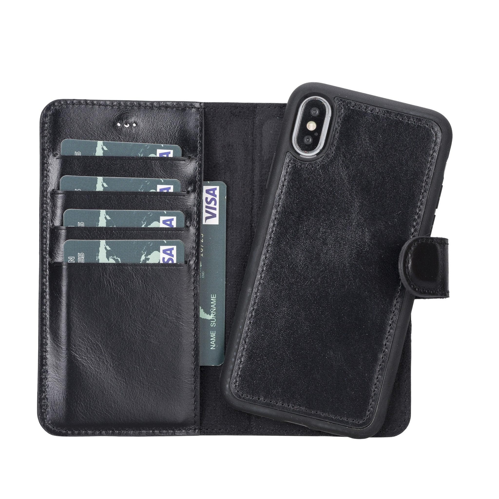 B2B - Apple iPhone X/XS Detachable Leather Case / MW Bouletta B2B