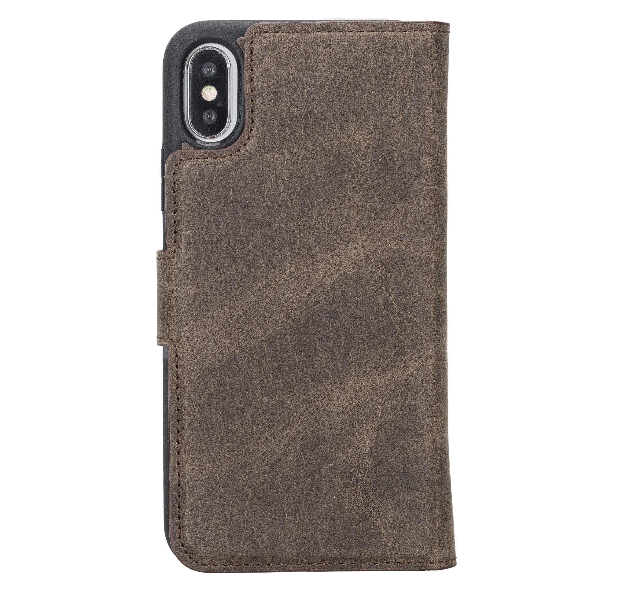 B2B - Apple iPhone X/XS Detachable Leather Case / MW Bouletta B2B