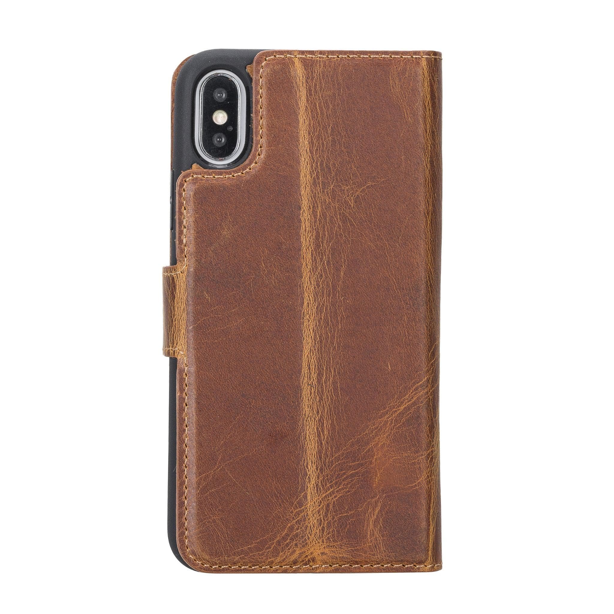 B2B - Apple iPhone X/XS Detachable Leather Case / MW Bouletta B2B