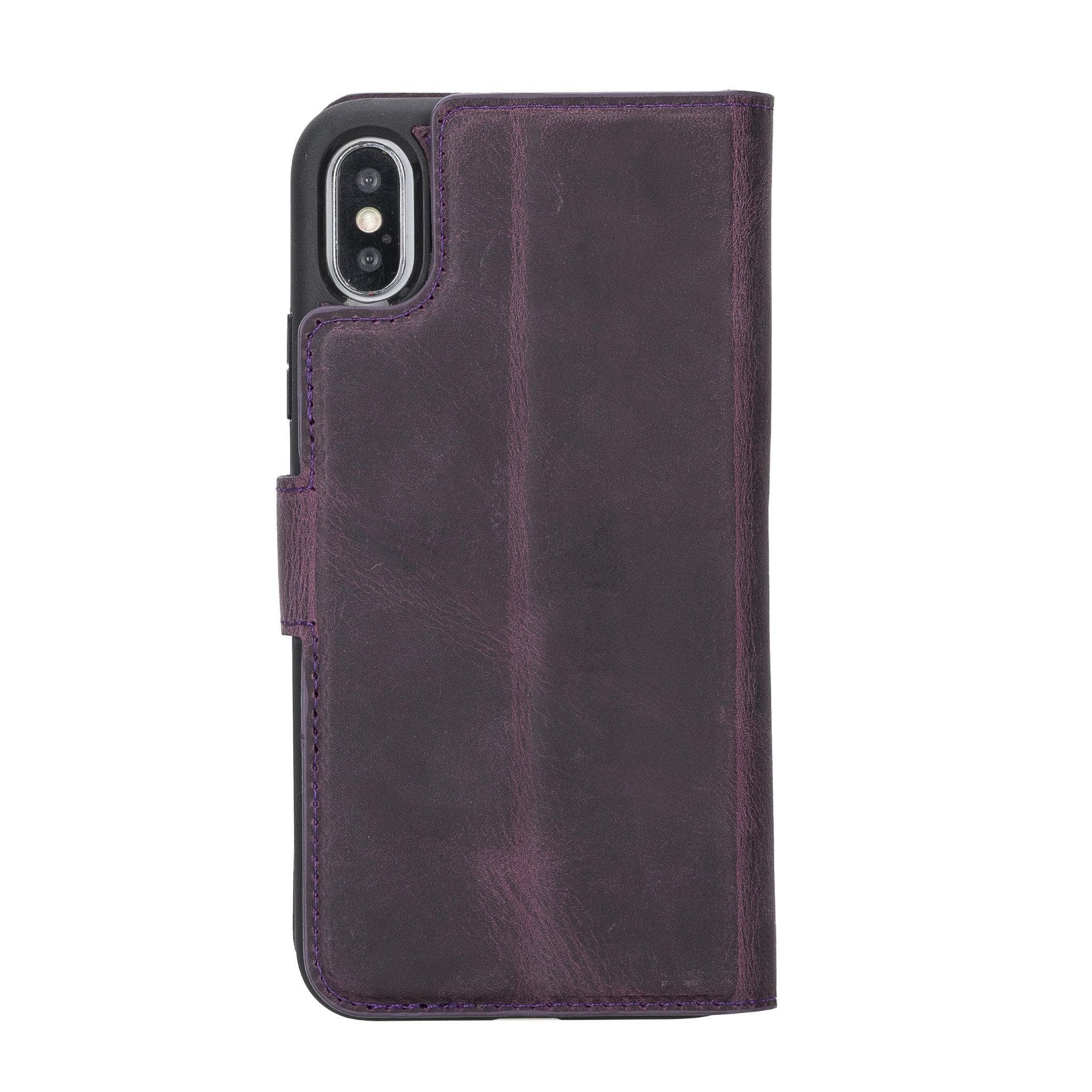 B2B - Apple iPhone X/XS Detachable Leather Case / MW Bouletta B2B
