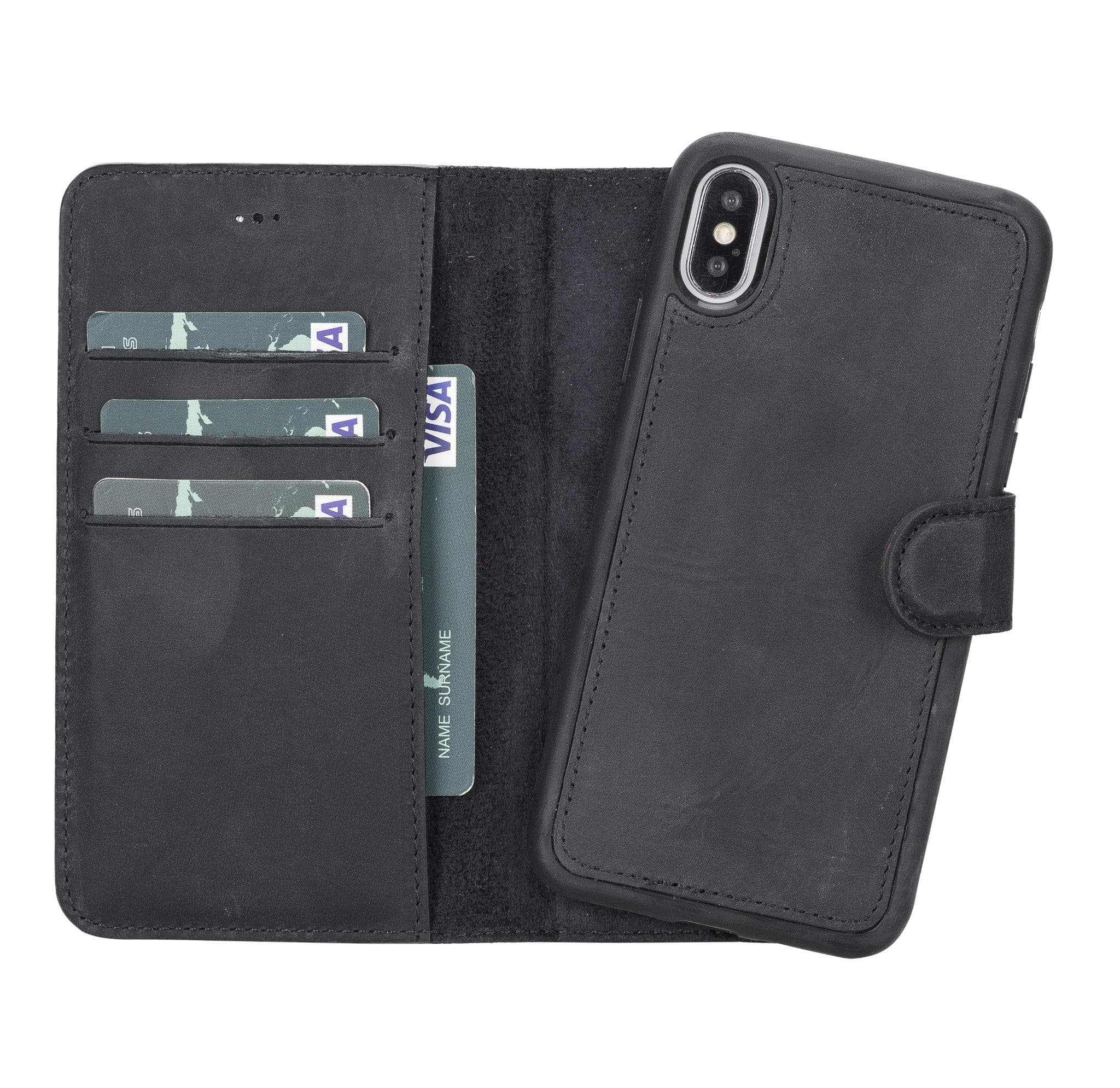B2B - Apple iPhone X/XS Detachable Leather Case / MW Bouletta B2B