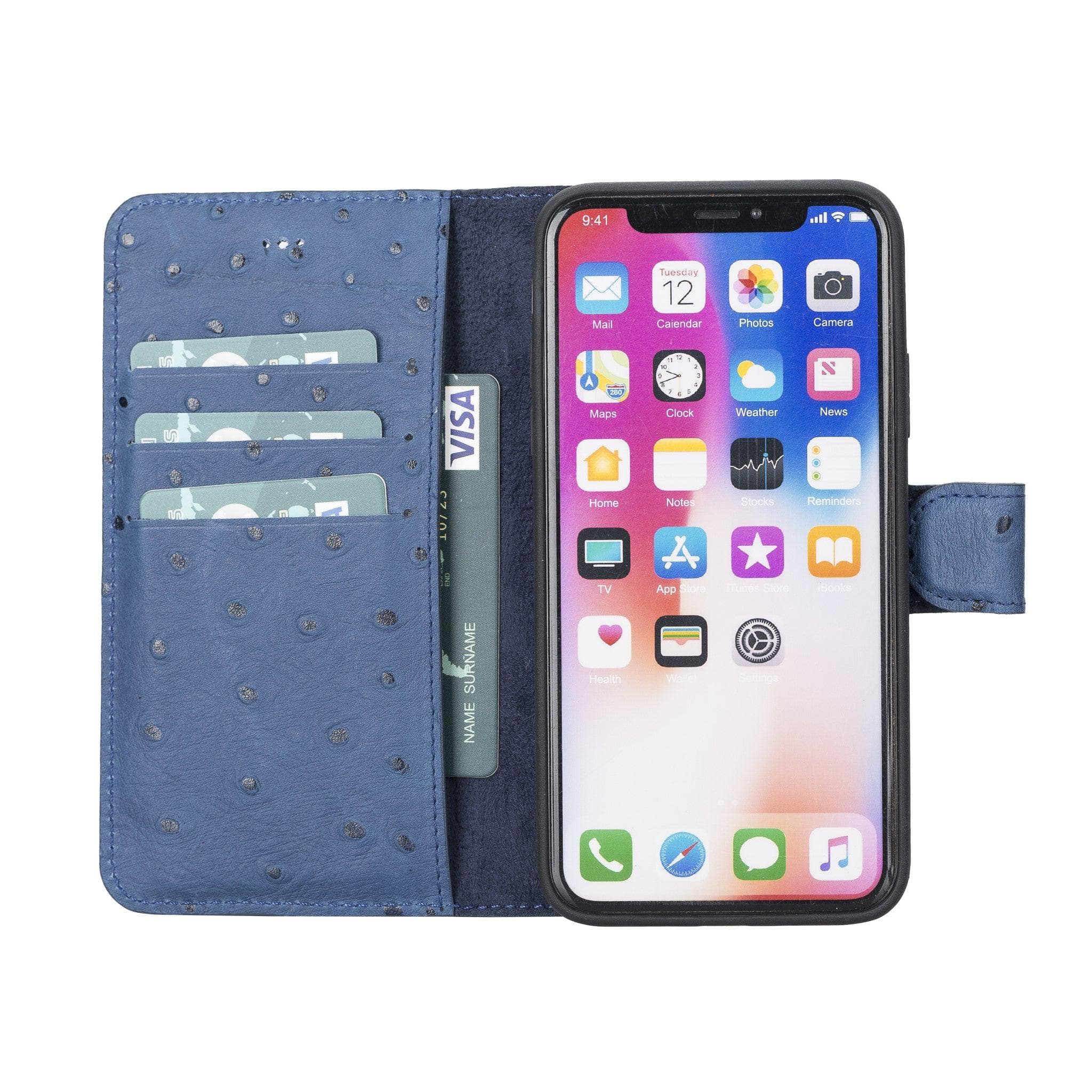 B2B - Apple iPhone X/XS Detachable Leather Case / MW Bouletta B2B