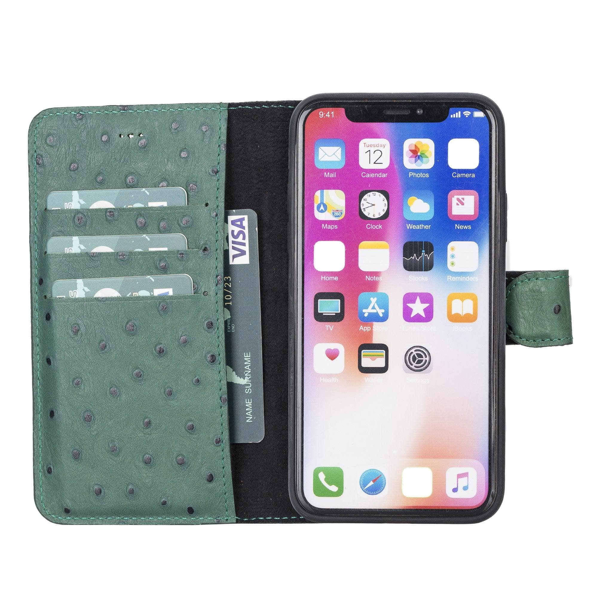 B2B - Apple iPhone X/XS Detachable Leather Case / MW Bouletta B2B