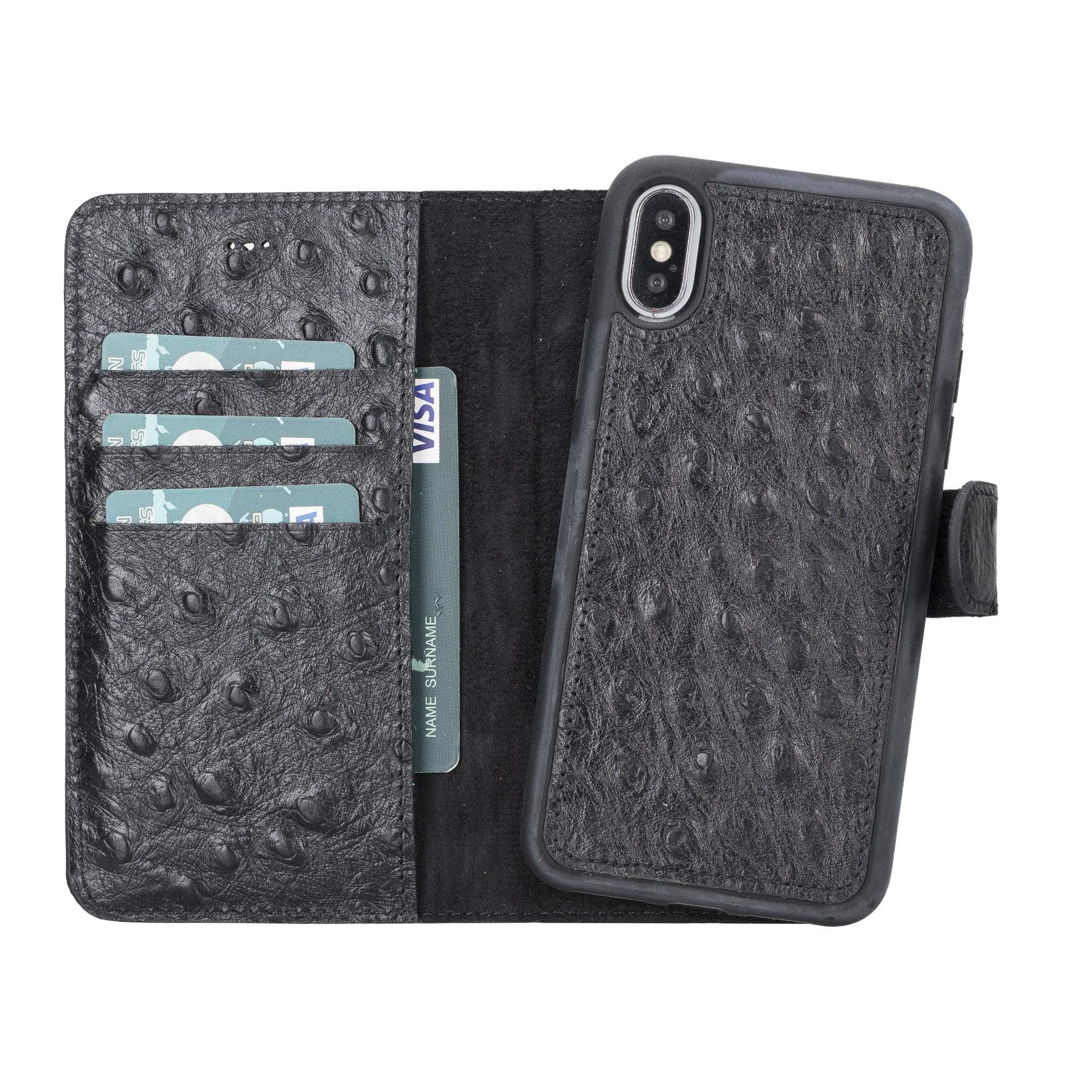 B2B - Apple iPhone X/XS Detachable Leather Case / MW Bouletta B2B
