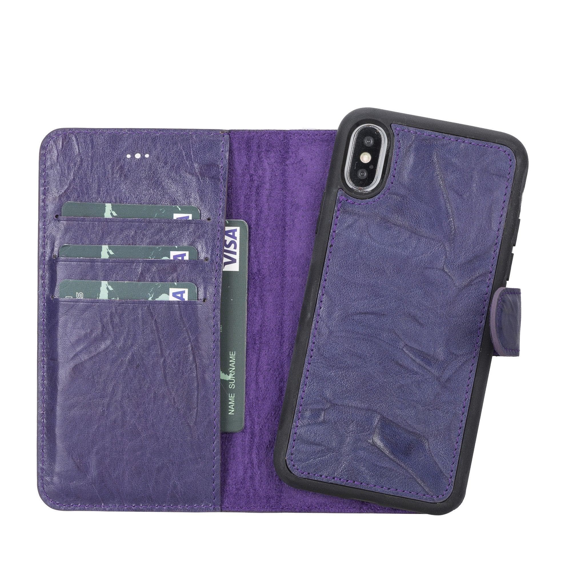 B2B - Apple iPhone X/XS Detachable Leather Case / MW Bouletta B2B
