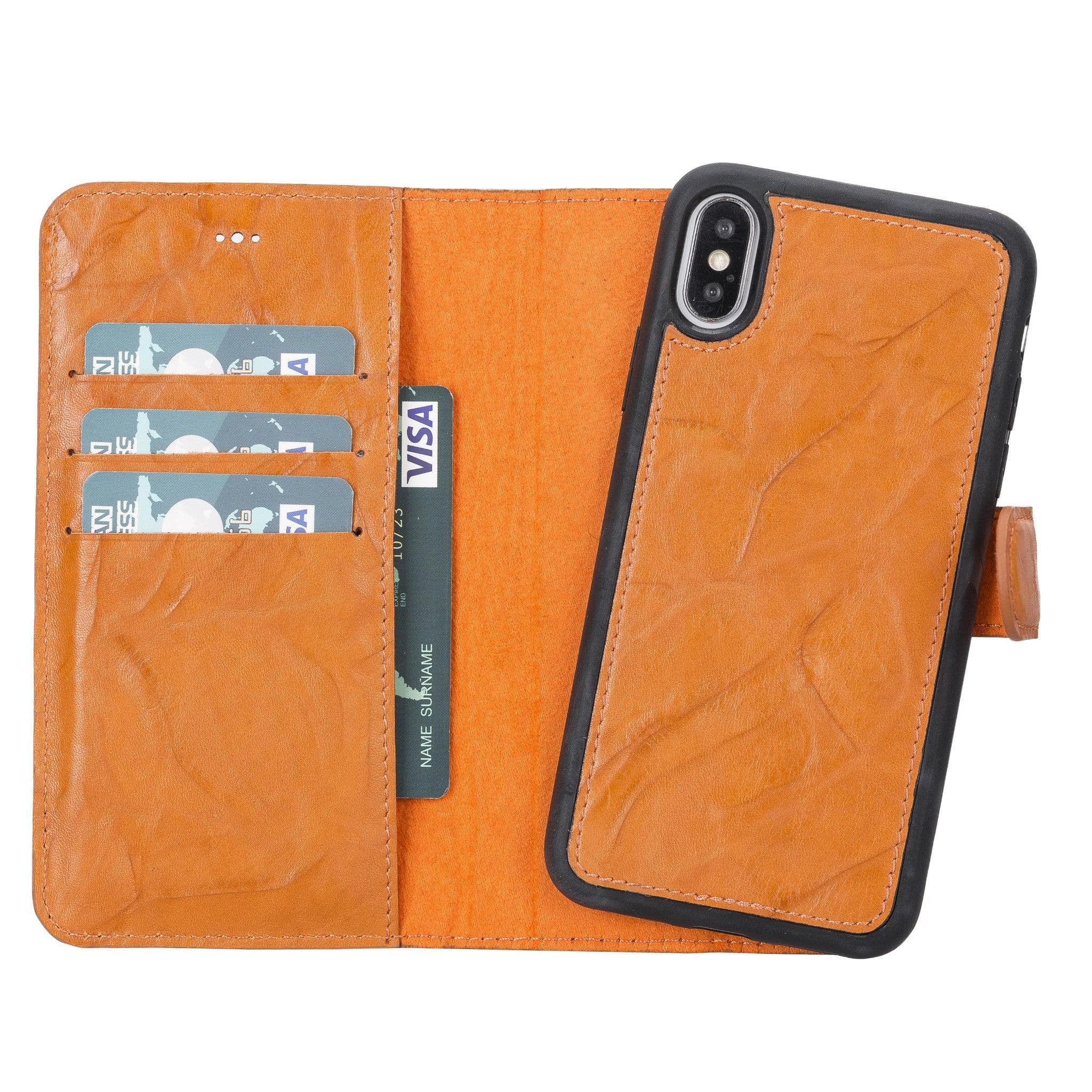 B2B - Apple iPhone X/XS Detachable Leather Case / MW Bouletta B2B