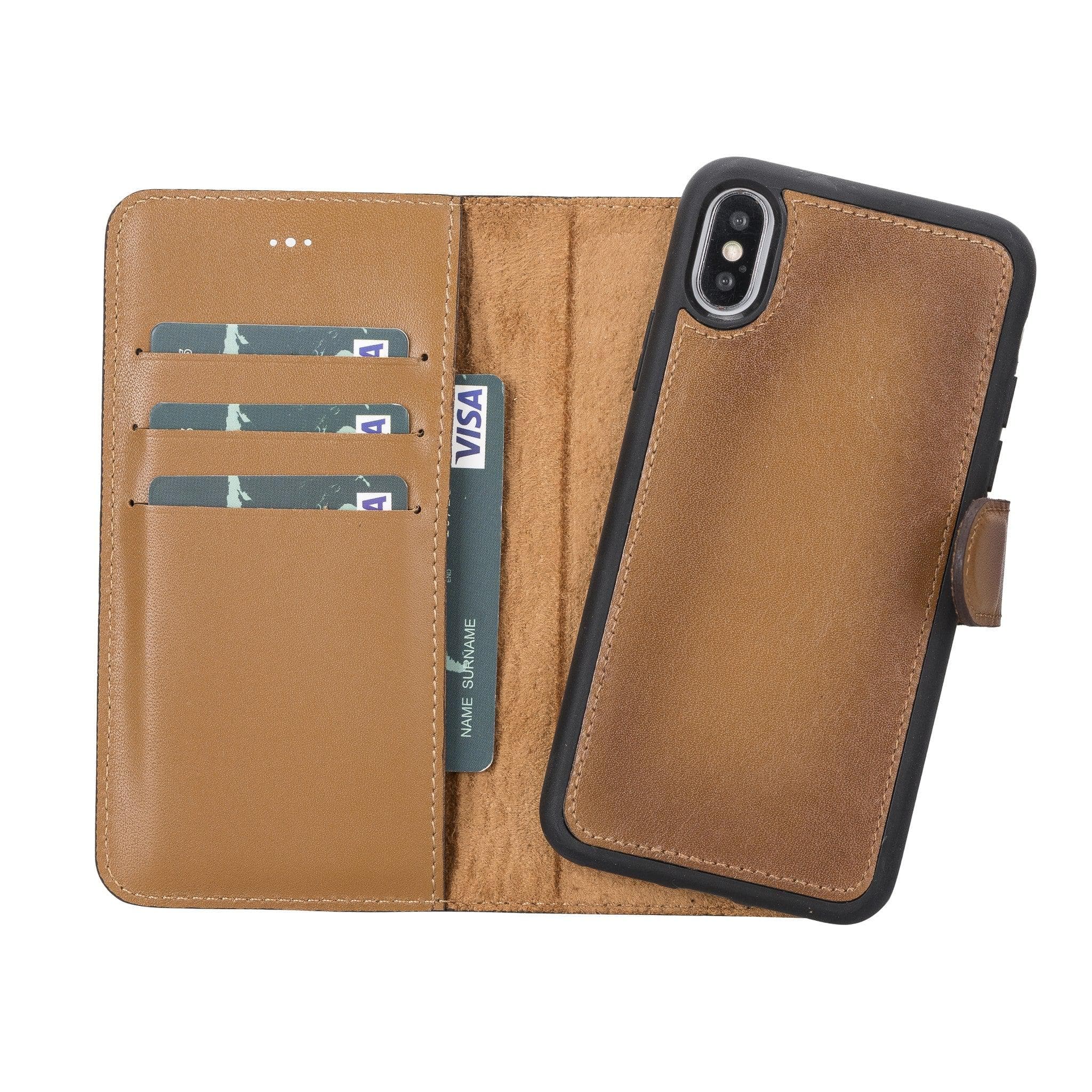 B2B - Apple iPhone X/XS Detachable Leather Case / MW Bouletta B2B