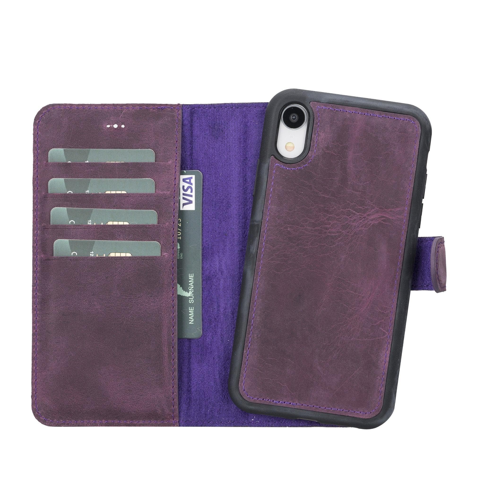 B2B - Apple iPhone XR Detachable Leather Case / MW Bouletta B2B